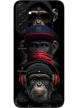 Чехол силиконовый epik для samsung galaxy a27 5g с принтом три мудреца