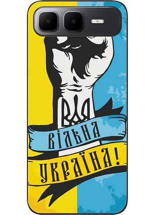 Силиконовый чехол epik для infinix smart 10 plus (x6725b) с картинкой свободная украина