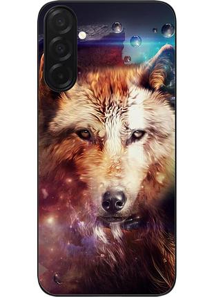 Силиконовый чехол epik для samsung galaxy a27 5g с принтом космический волк