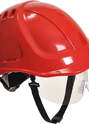 Каска endurance plus visor pw54 красный