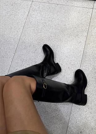 Чоботи жокейки zara