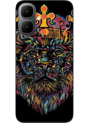 Силиконовый чехол epik для infinix smart 10 (x6725) с принтом король лев