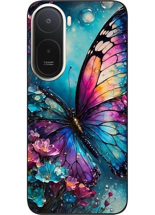 Чехол силиконовый epik для xiaomi redmi a7 pro с изображением радужная бабочка