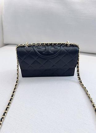 Сумка женская tory burch черная 3