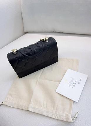 Сумка женская tory burch черная 8