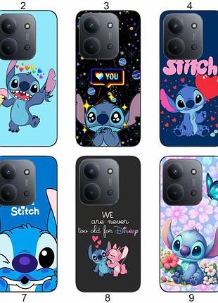 Силіконовий чохол stitch стіч для xiaomi redmi 15c пустотливий принт і захист
