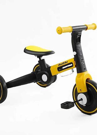 Велосипед детский 3-х колесный bs-32260 "best trike" eva колеса