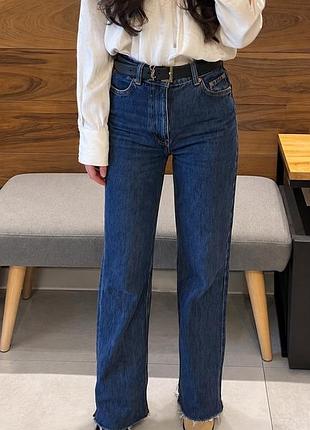 Джинси zara темно-сині, 34р