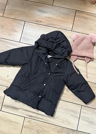 Куртка zara 104 р + шапочка у подарунок