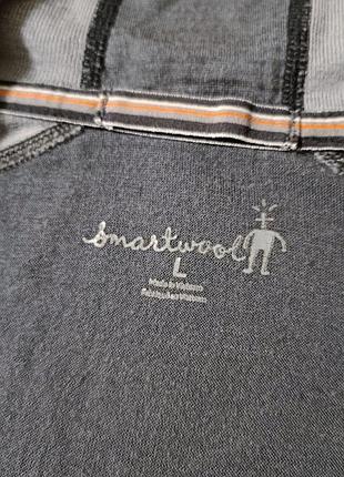 Легкая термокофта мужская реглан smartwool термобелье зипка термо лонгслив на молнии l xl 6