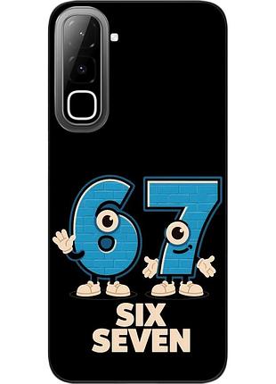 Силіконовий чохол epik для infinix hot 70 (x6895) з принтом мультяшний 67 арт