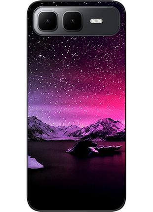 Силиконовый чехол бампер epik для infinix smart 10 plus (x6725b) с изображением звезды