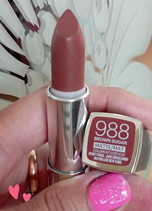 Maybelline помада тон 988