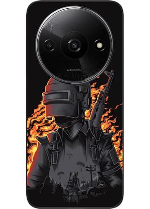 Силіконовий чохол epik для xiaomi redmi a3 з картинкою pubg