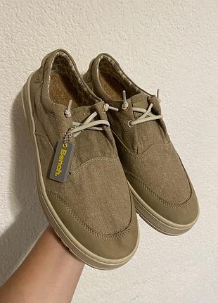 👟 чоловічі кеди bench — розмір 41  стильні та зручні кеди bench у універсальному бежево-коричневому відтінку 🤎