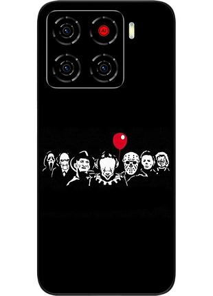 Чехол силиконовый epik для zte blade a56 с принтом легенды ужаса