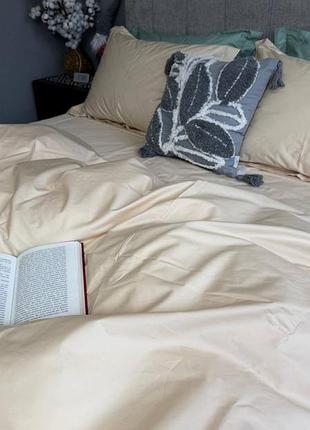 Постельное белье перкаль beige двуспальный 7