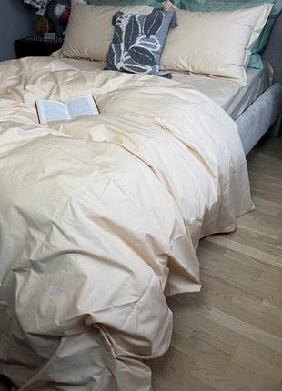 Постельное белье перкаль beige двуспальный 9