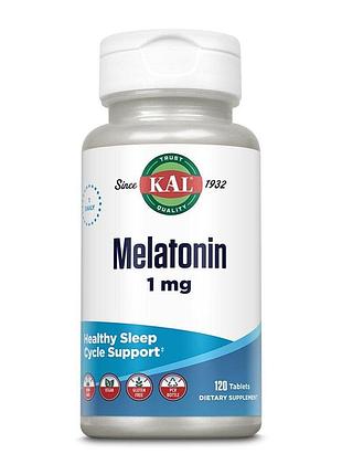 Мелатонін швидкої дії kal melatonin 1 mg, 120 таблеток
