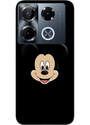 Силиконовый чехол epik для infinix note 40 pro (х6850) с картинкой микки