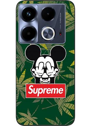 Силиконовый чехол epik для infinix note 40 (х6853) с картинкой микки supreme