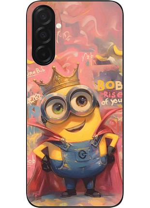 Чехол силиконовый epik для samsung galaxy a37 с принтом король боб