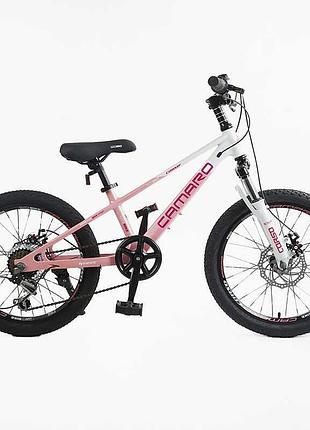 Дитячий спортивний велосипед 20" дюймів corso «camaro» cm-61574