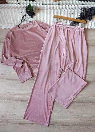 Велюрова  піжама р l-xl