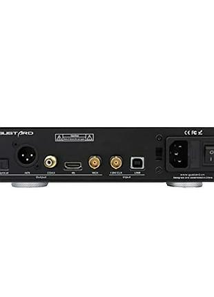 Usb цифровой интерфейс gustard u18 black 2