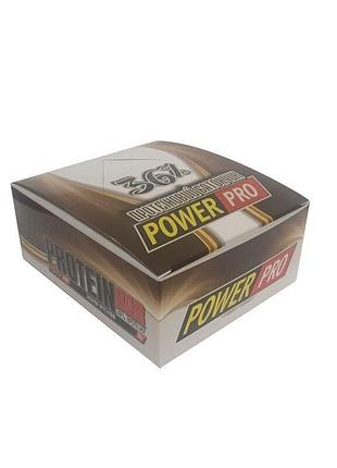 Батончик power pro protein bar 36%, 20*60 грам - мокачино