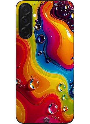 Чохол силіконовий epik для samsung galaxy a37 з зображенням райдужний потік