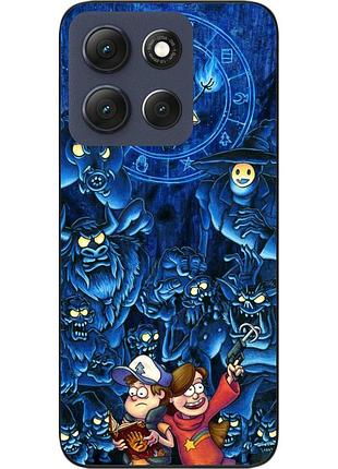 Силиконовый чехол epik для motorola g86 5g с изображением ночь кошмаров фолз