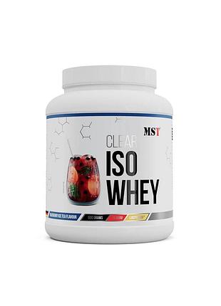 Протеїн mst nutrition clear iso whey, 500 грам - чорничний чай