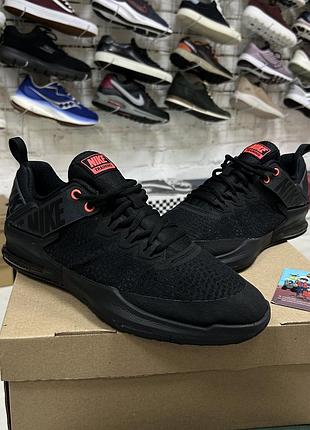 Чоловічі кросівки nike zoom domination tr 2 для інтенсивних тренувань у залі спортивні штангетки для важкої атлетики оригінал чорні сітка бу 44-44.5 р