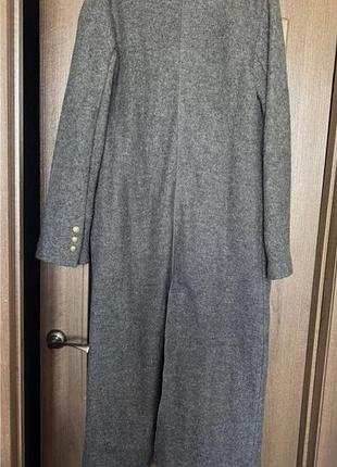 Шерстяне пальто zara 3