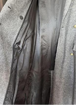 Шерстяне пальто zara 7