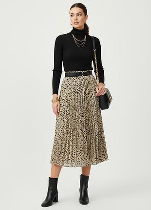 Женская юбка с принтом сальма style nika mksn2368-03
