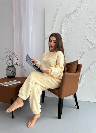 Костюм мех тедди 6