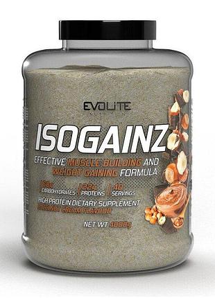 Гейнер evolite nutrition isogainz, 4 кг - фундук
