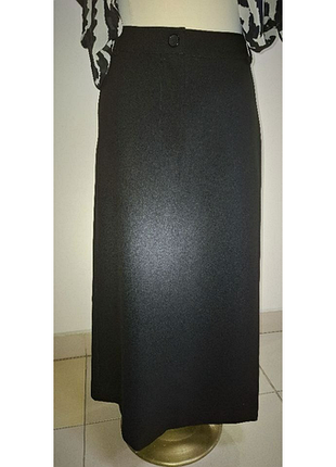Спідниця чорна з кишенями modna kazka mkks190-1
