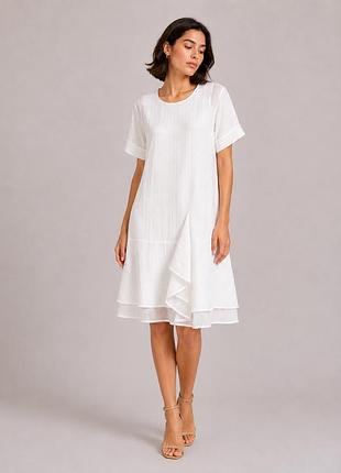 Женское платье короткое лайм pari mkpr42651