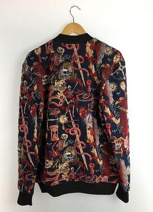 Бомбер/куртка zara l-xl 7