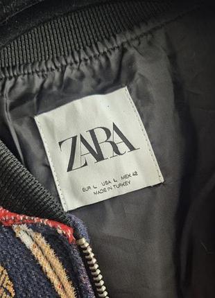 Бомбер/куртка zara l-xl 5