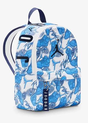 Рюкзак женский air jordan monogram mini white/blue (арт. 7a0654-j45)