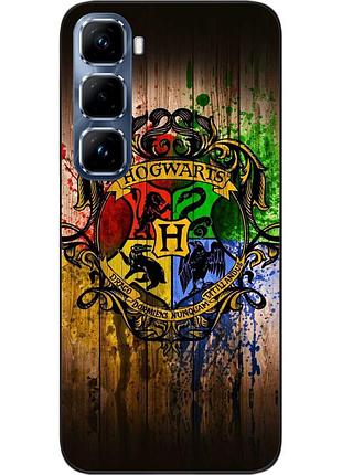 Силіконовий чохол epik для infinix hot 50 pro plus (x6880) з принтом герб хогвартс на дереві