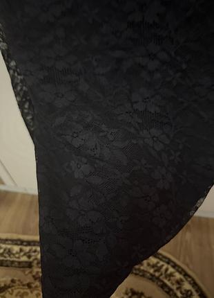 Чорна кофтинка в сітку 3