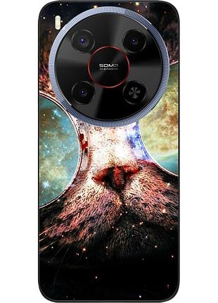 Силіконовий чохол epik для zte nubia v70 max з принтом космокіт