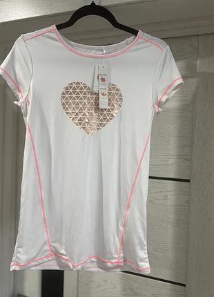 Спортивна футболка cool club 164 см, дихаюча quick dry для дівчинки, нова