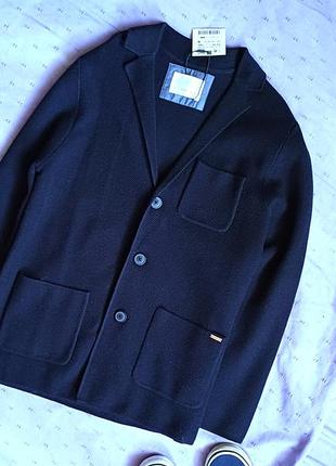 Піджак жакет трикотаж школа zara 152 158
