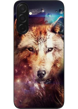 Силиконовый чехол epik для samsung galaxy a57 с принтом космический волк